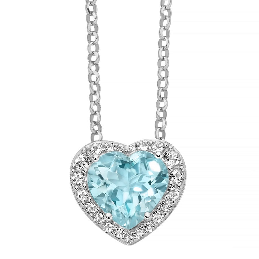 Collana Donna MILUNA Gemma del Cielo 925 - CLD5435