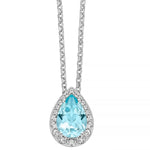 Collana Donna MILUNA Gemma del Cielo 925 - CLD5438