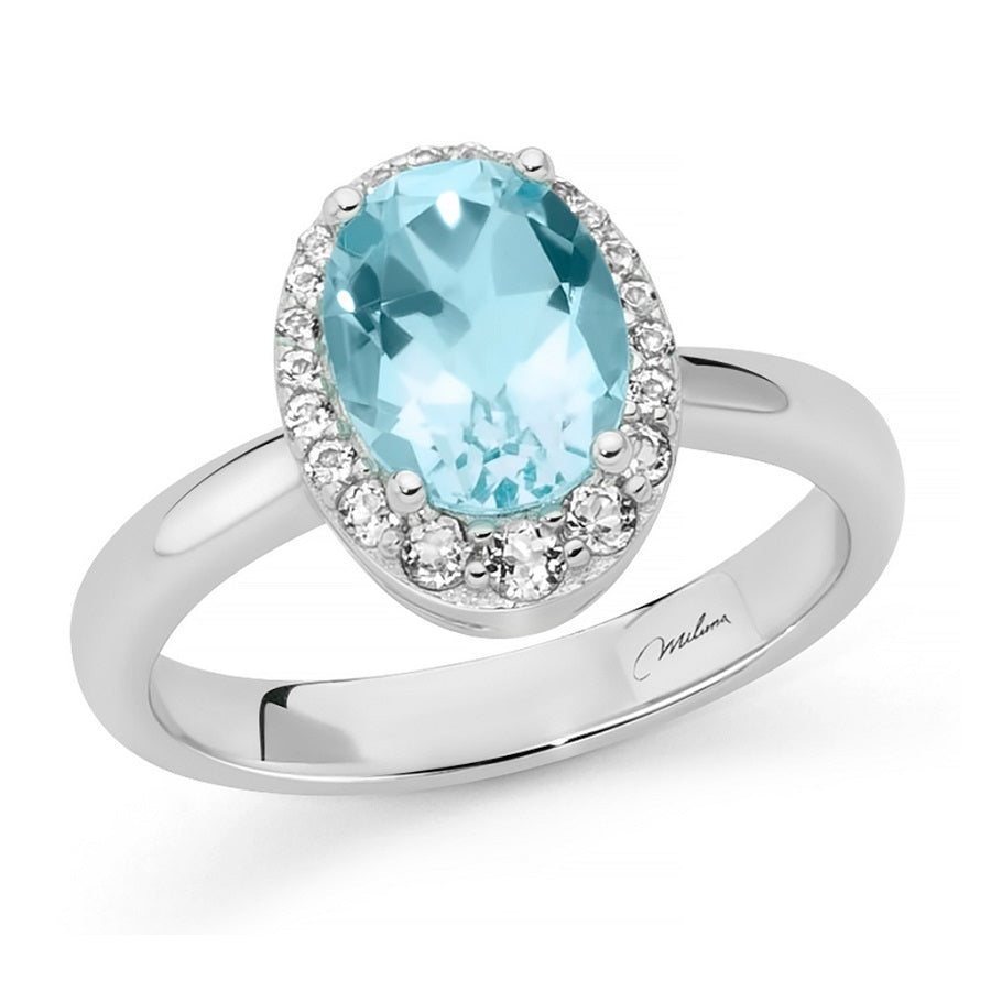 Anello Donna MILUNA Gemma del Cielo 925 - LID4251