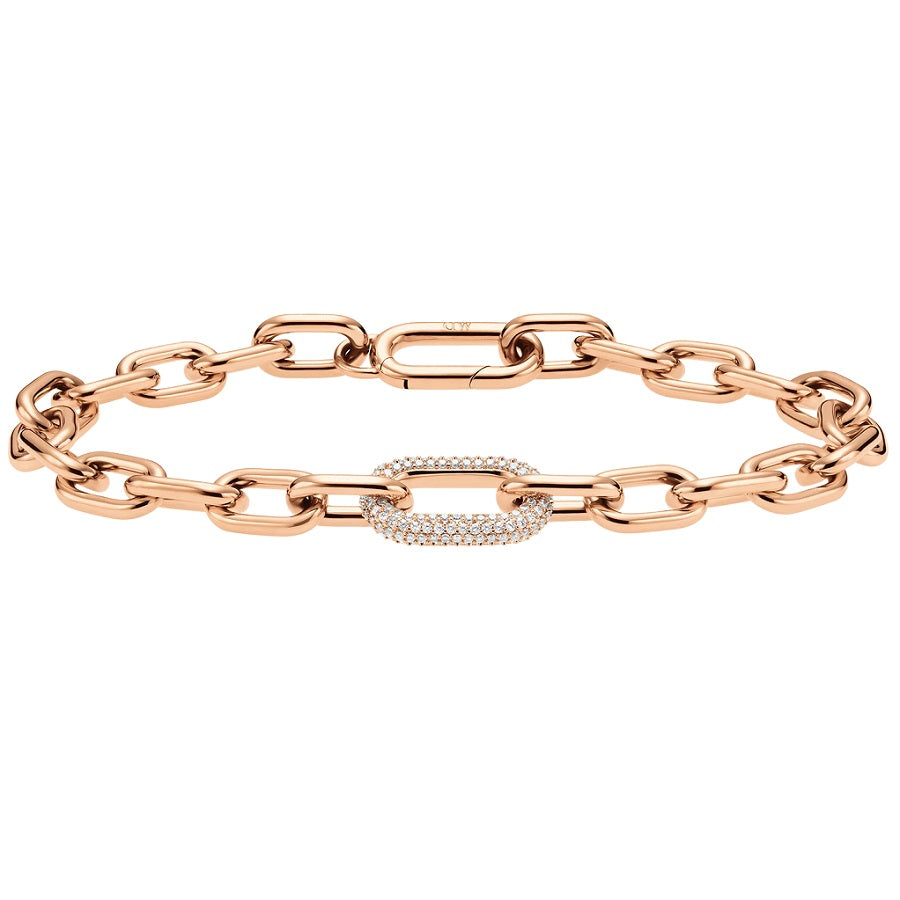 Bracciale Donna DANIEL WELLINGTON Crystal Link Rose Gold - DW00400575