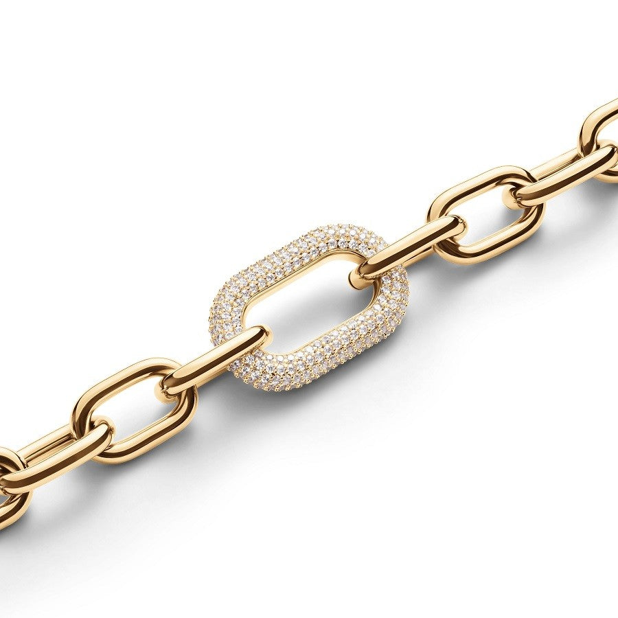 Collana Donna DANIEL WELLINGTON Crystal Link Gold - DW00400589 - immagine 3