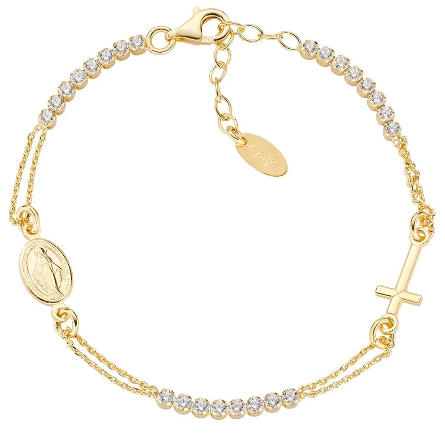 Bracciale Donna AMEN Rosari - BRCRMIGBZ3