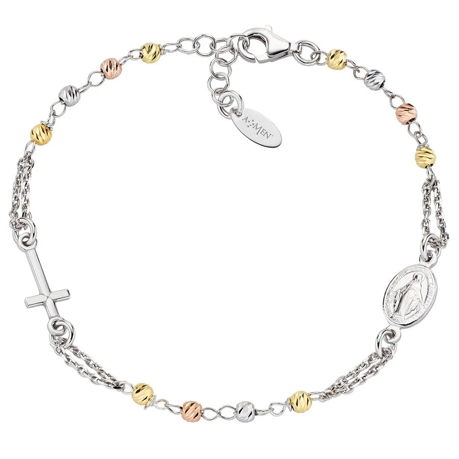 Bracciale Donna AMEN Rosari - BROBBRGD3
