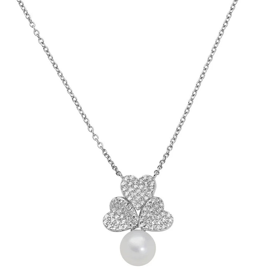 Collana Donna AMEN Cuori - CLFIPEBBZ
