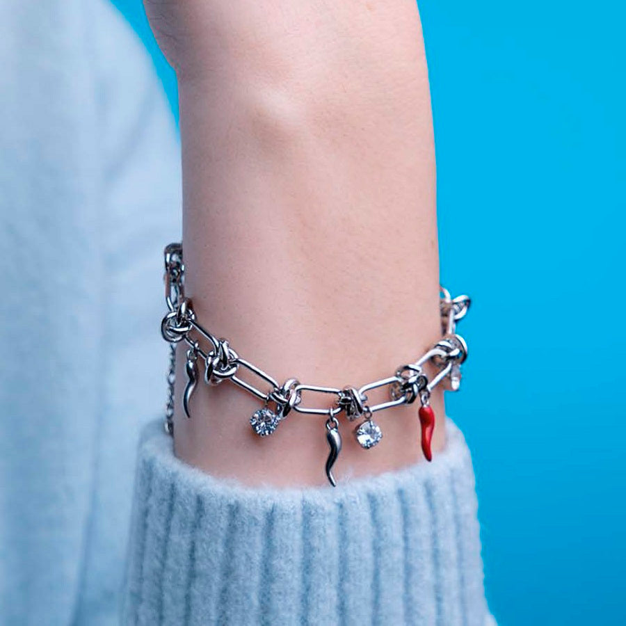 Bracciale Donna 4US CESARE PACIOTTI Saint Chili - 4UBR8989W - immagine 2