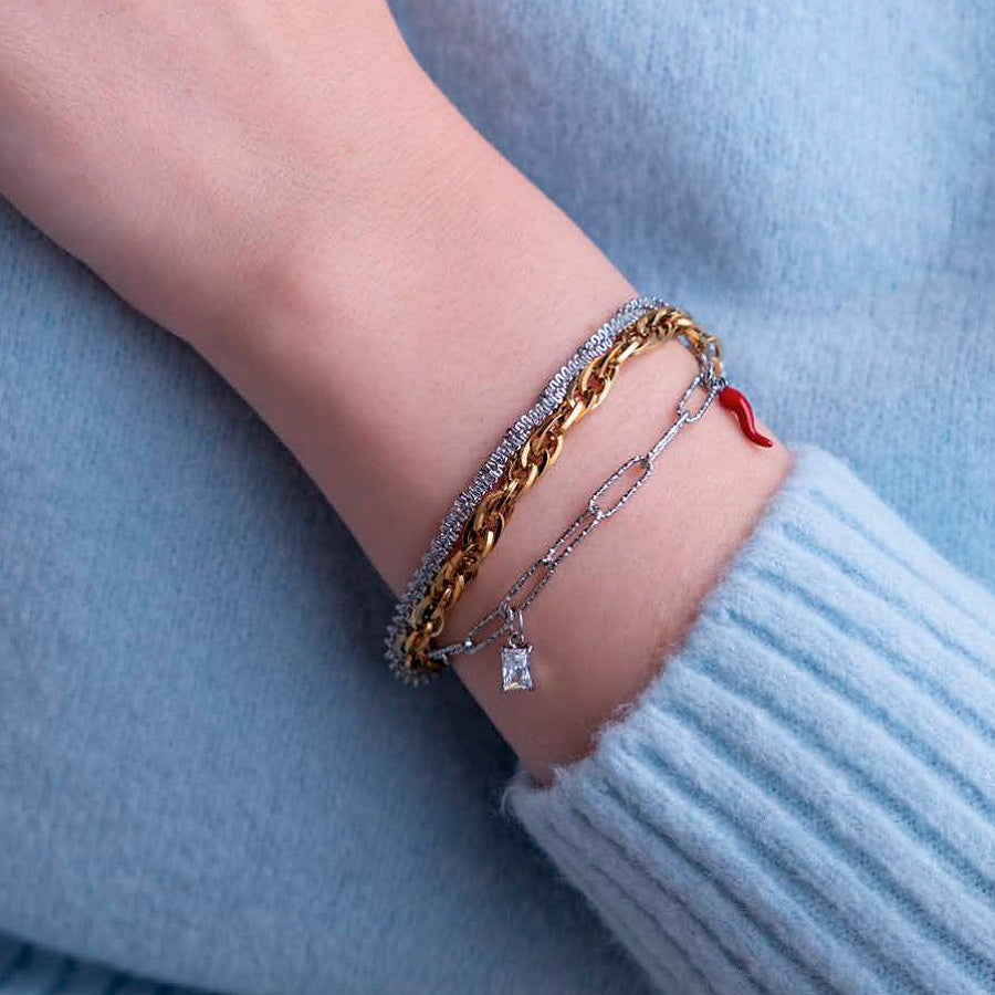 Bracciale Donna 4US CESARE PACIOTTI Saint Chili - 4UBR8991W - immagine 2