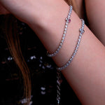 Bracciale Tennis Donna 4US CESARE PACIOTTI Lucky Strike - 4UBR9012W - immagine 2
