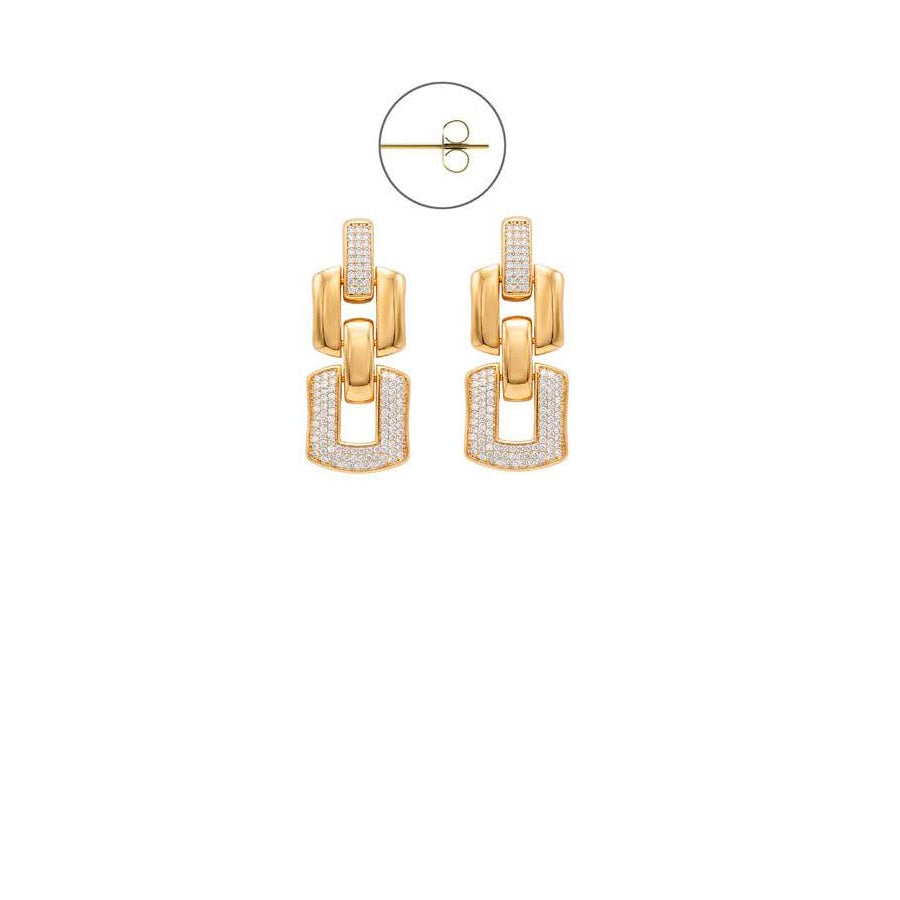 Orecchini Donna 4US CESARE PACIOTTI Continuum - 4UOR9106W