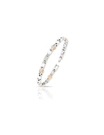Bracciale Uomo Arkano BAC87R in acciaio con inserti in pvd rose gold