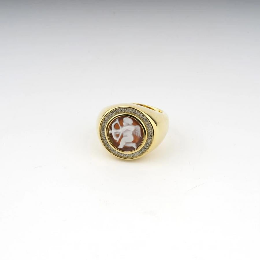 Anello Donna CAMEO ITALIANO Pompei - A90-G 01