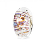 Beads Trollbeads - Beads in vetro Cresta di Bolle Viola -  TGLBE-10170