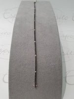 Bracciale Uomo GIORGIO VISCONTI in oro e diamanti bianchi e neri  -  BR37669UK - immagine 2