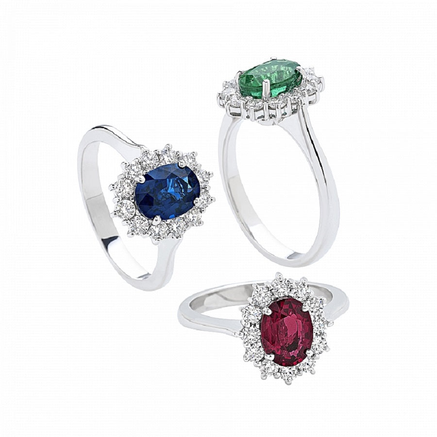 Anello Donna GIORGIO VISCONTI in oro, rubino e diamanti  -  AB16672CR - immagine 2