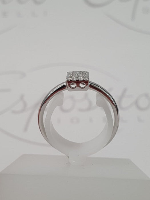 Anello Donna GIORGIO VISCONTI in oro con diamanti - AB15886 - immagine 2