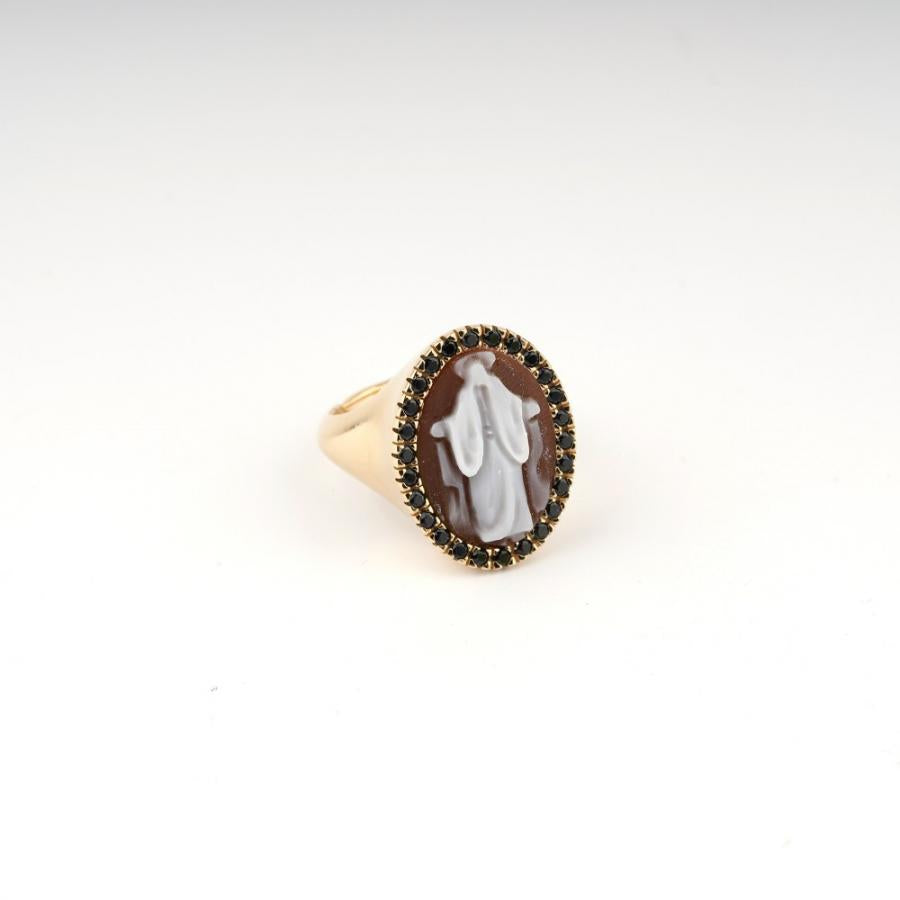 Anello Donna CAMEO ITALIANO Sacred - A130-G 02