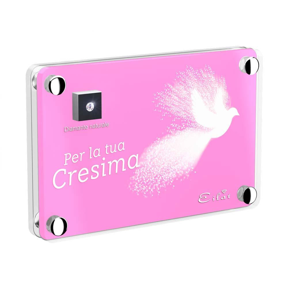 Blister Diamante EILAT DIAMONDS Cresima - LE006D