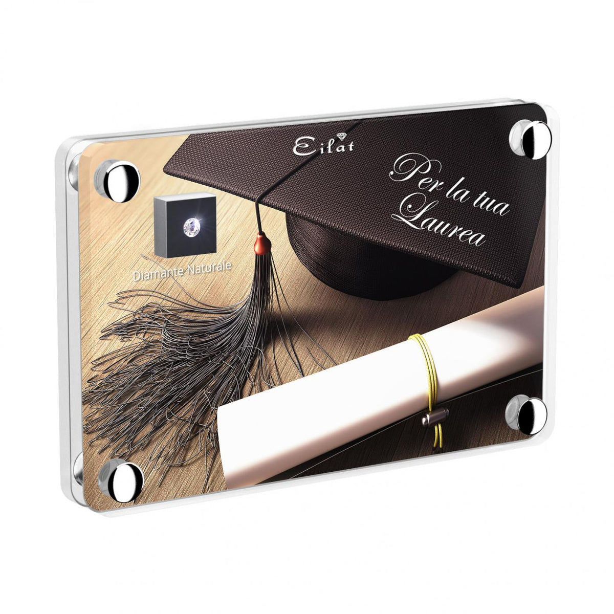 Blister Diamante EILAT DIAMONDS Laurea - LE006D - immagine 3
