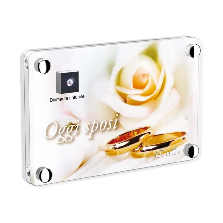 Blister Diamante EILAT DIAMONDS Matrimonio - LE007D