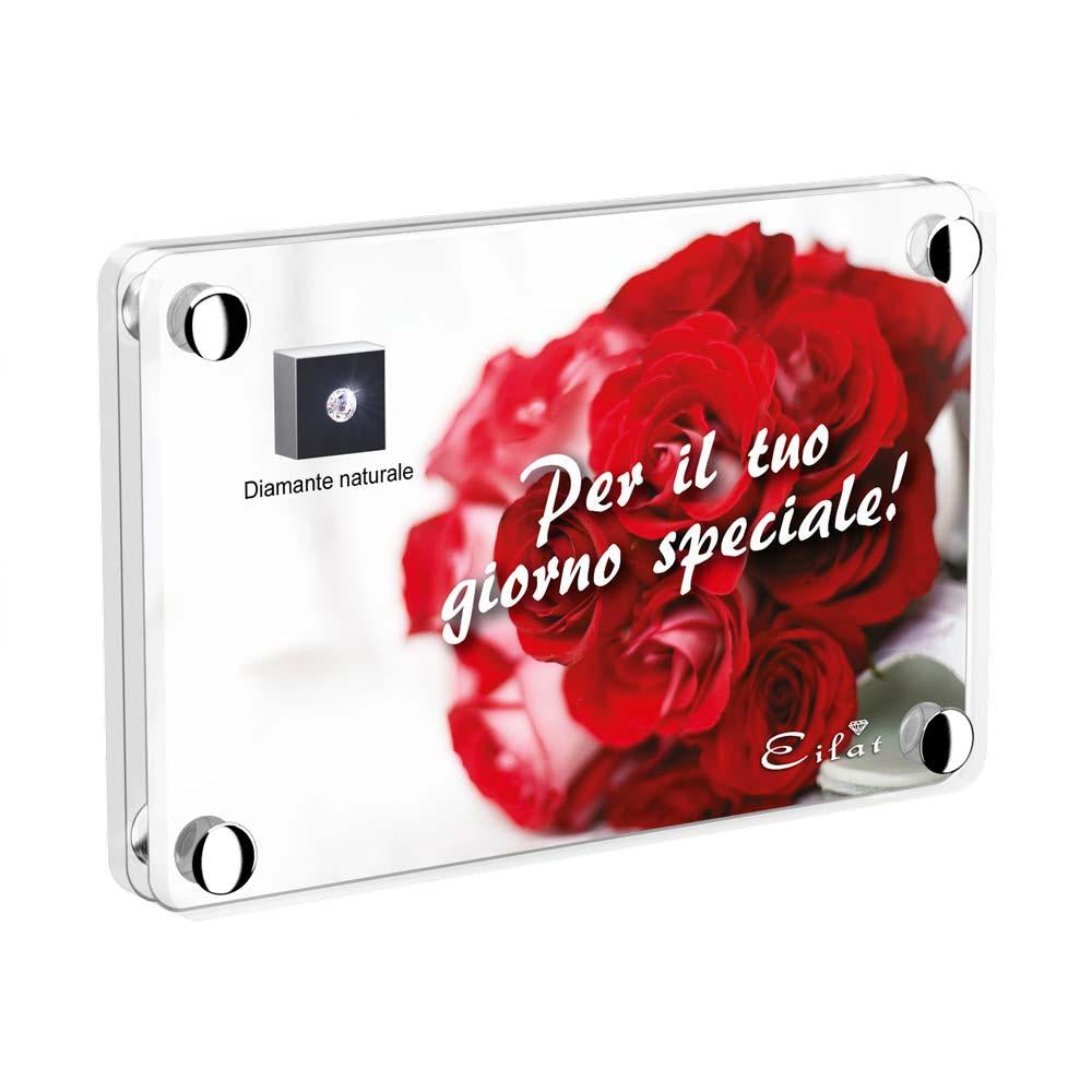 Blister Diamante EILAT DIAMONDS Matrimonio - LE007D