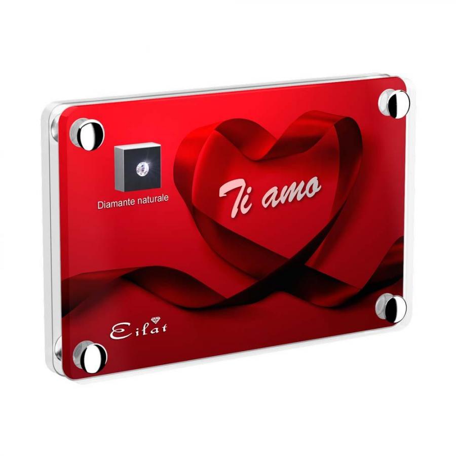 Blister Diamante EILAT DIAMONDS Love - LE002D