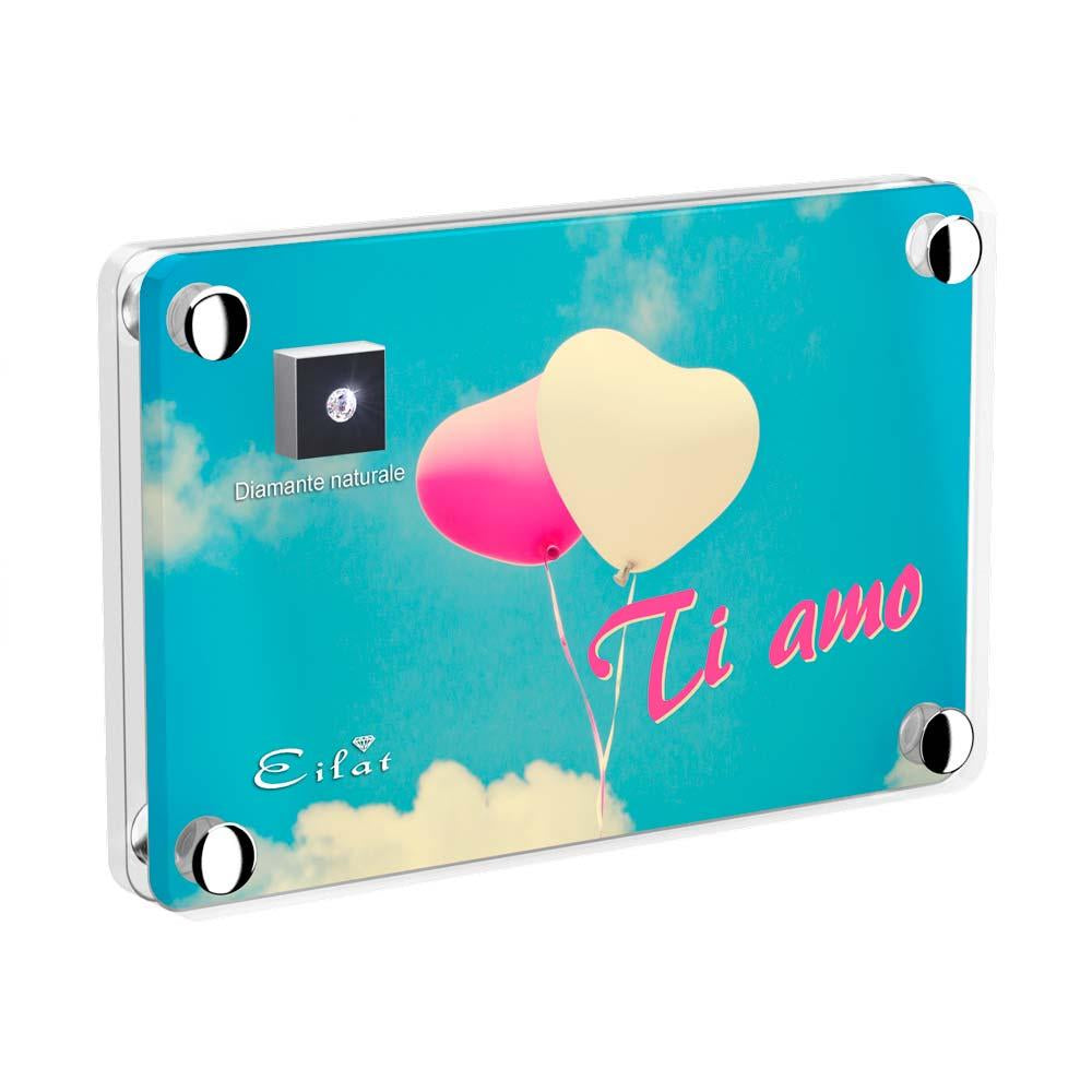 Blister Diamante EILAT DIAMONDS Love - LE003D - immagine 3