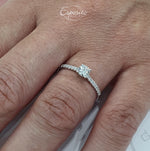 Anello Donna GIORGIO VISCONTI in oro con diamanti  -  ABX16101 - immagine 2