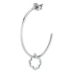 Mono Orecchino Donna La Petite Story LPS02AQM17 in acciaio rodiato collezione Single Earrings