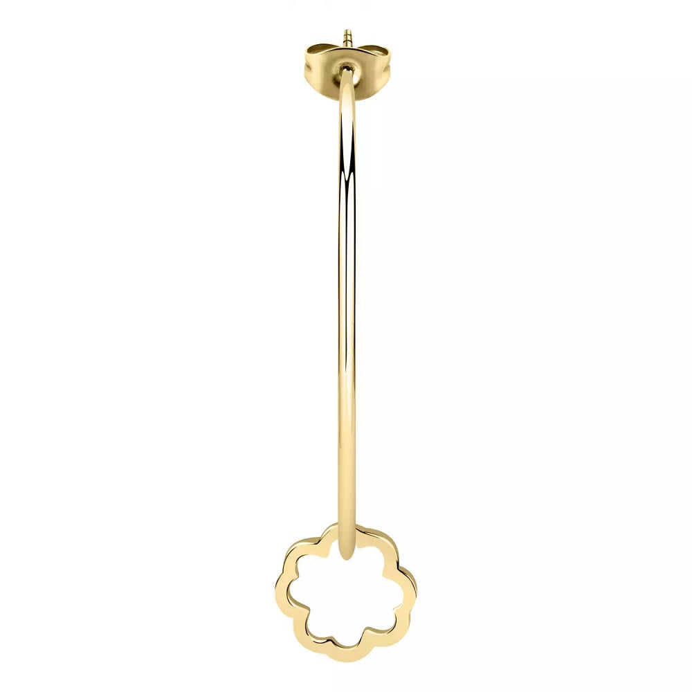Mono Orecchino Donna La Petite Story LPS02AQM18 in acciaio dorato collezione Single Earrings - immagine 2
