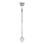 Mono Orecchino Donna La Petite Story LPS02AQM19 in acciaio rodiato collezione Single Earrings - immagine 2