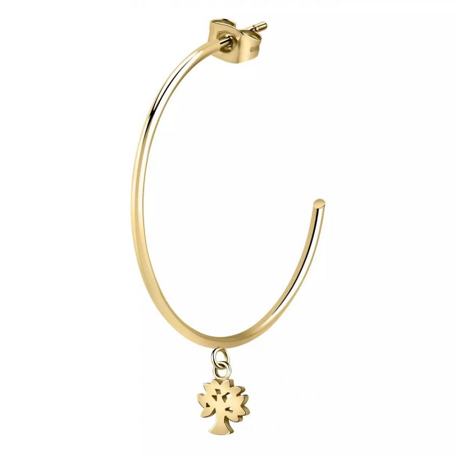 Mono Orecchino Donna La Petite Story LPS02AQM20 in acciaio dorato collezione Single Earrings