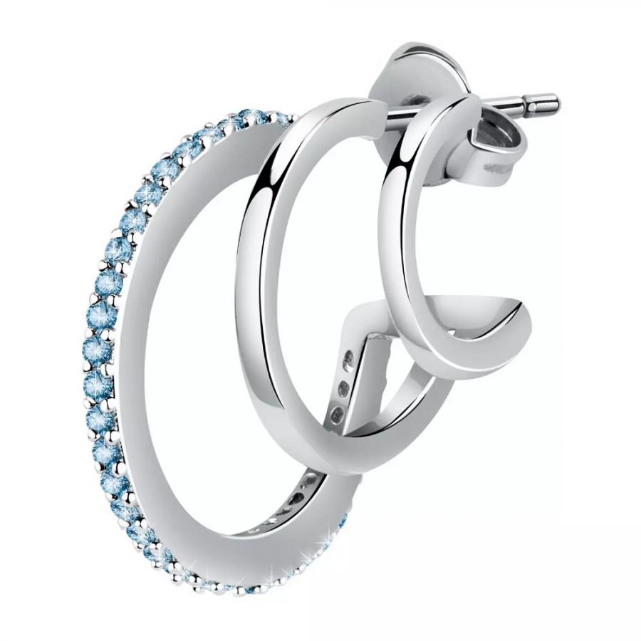Mono Orecchino Donna La Petite Story LPS02AQM21 in ottone rodiato collezione Single Earrings