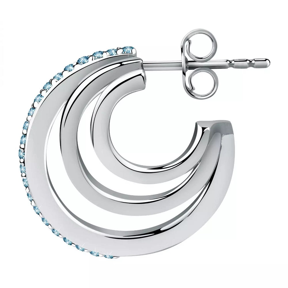 Mono Orecchino Donna La Petite Story LPS02AQM21 in ottone rodiato collezione Single Earrings - immagine 3