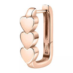 Mono Orecchino Donna La Petite Story LPS02ARQ157 in ottone rosè collezione Single Earrings
