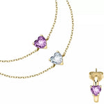 Set Bracciali e Monorecchino LA PETITE STORY Love - LPS05ASD32 - immagine 2