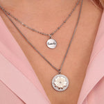 Collana Donna La Petite Story LPS10ASF02 in acciaio rodiato collezione Family - immagine 3