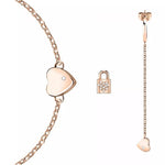 Set Bracciale e Monorecchini LA PETITE STORY Love - LPS20ASD01 - immagine 2