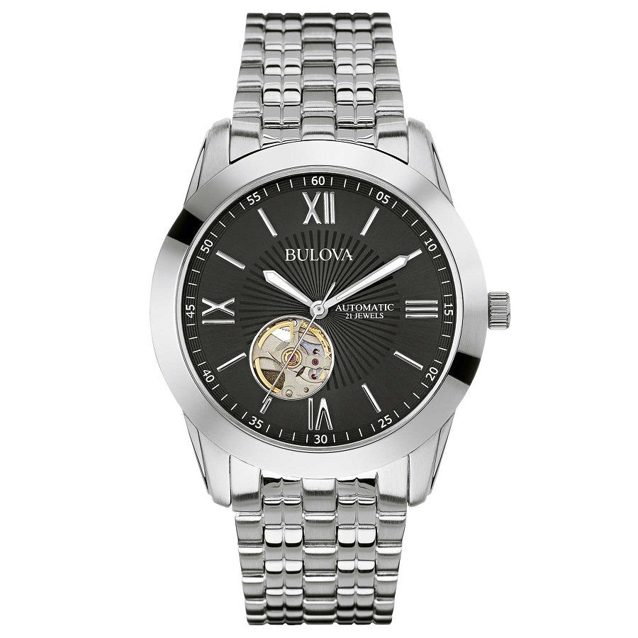 Orologio Uomo BULOVA Classic Automatic Open Heart - 96A158