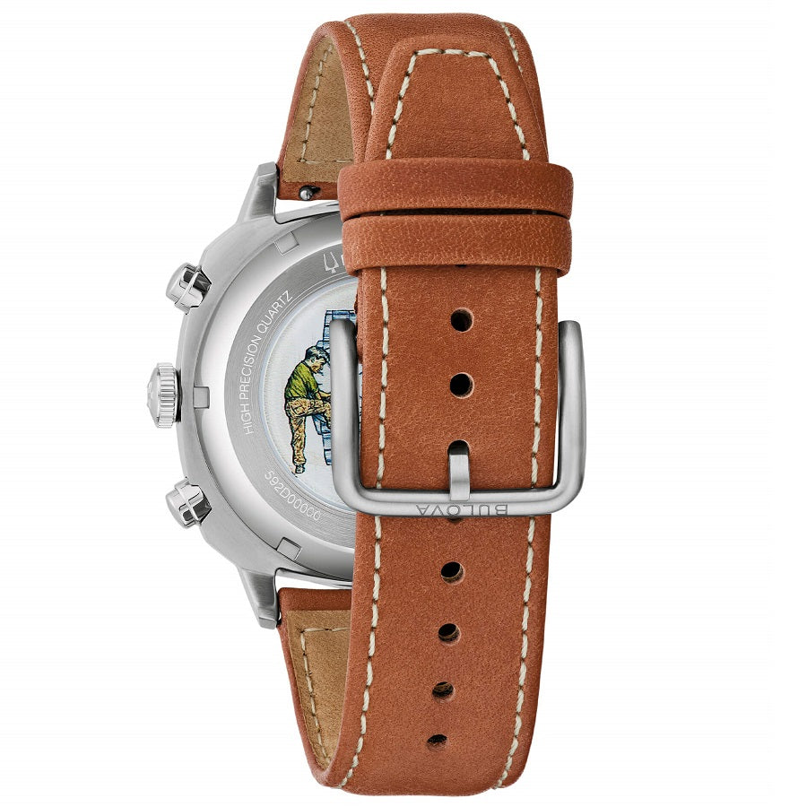 Orologio Uomo BULOVA Crono Military - 96B482 - immagine 3