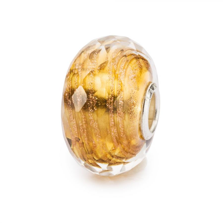 Beads TROLLBEADS TGLBE-30074 “Desiderio Dorato” in vetro