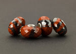 Beads Trollbeads TSTBE-20039 “Calcedonio Rosso con Ematite” in pietra preziosa Limited Edition Black Friday 2021 - immagine 2