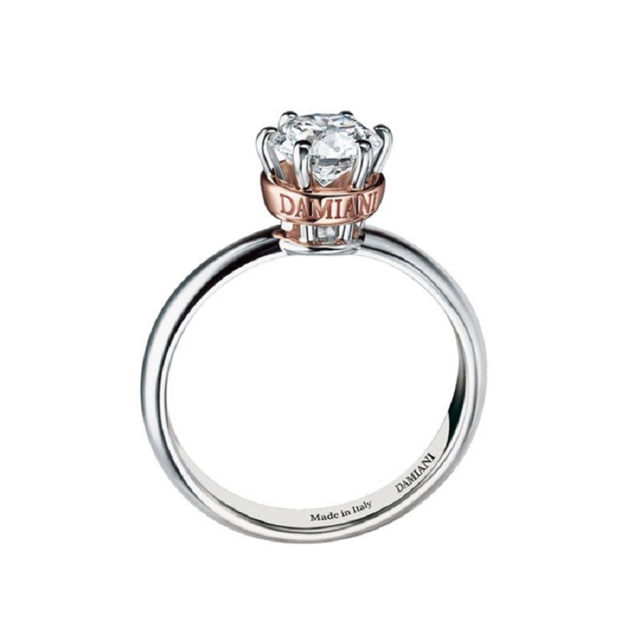 Anello Donna DAMIANI in oro e diamante collezione Queen  -  81055070