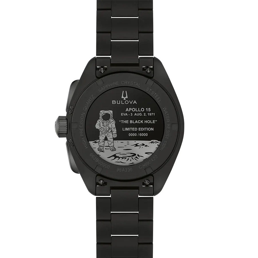 Orologio Uomo BULOVA Lunar Pilot Black Hole Limited Edition - 98A335 - immagine 4