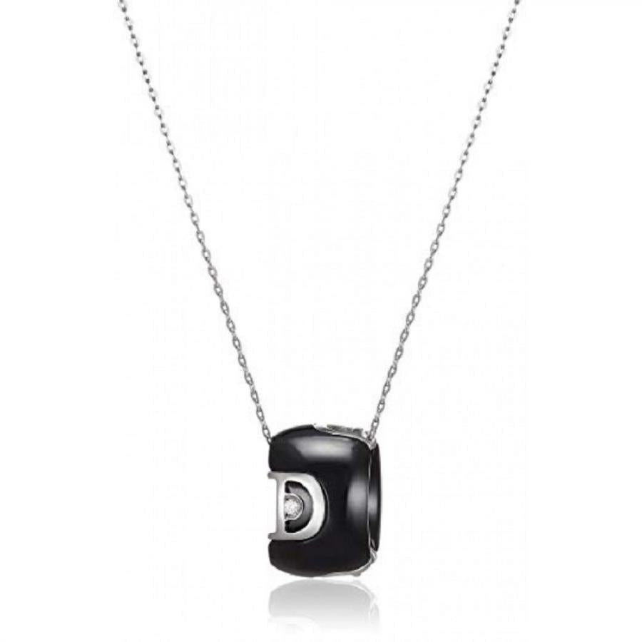 Collana Donna DAMIANI in oro, ceramica e diamante collezione D-Icon  -  20045906