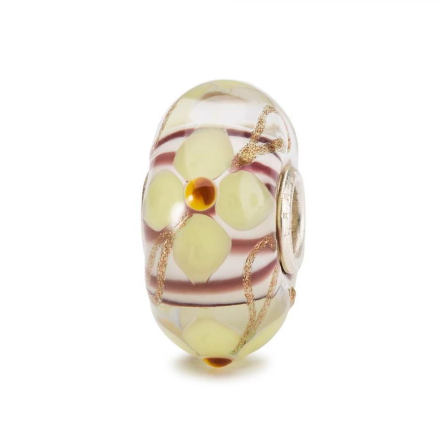 Beads Trollbeads TGLBE-20136 “Fantasia di Fiori Pastello” in vetro