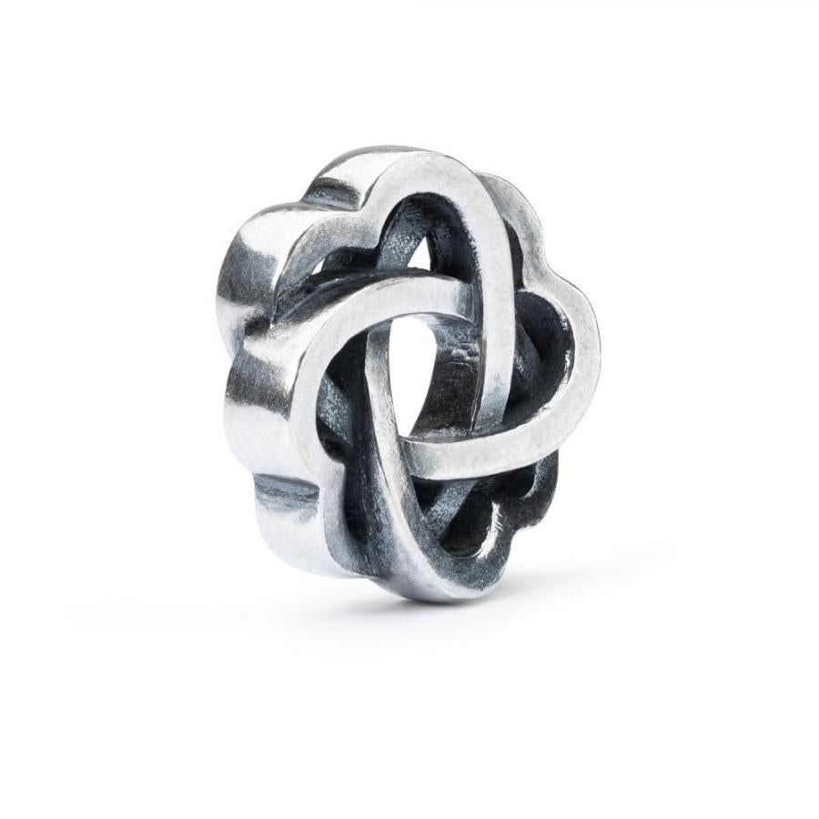 Beads Trollbeads TAGBE-30142 “Intrecci D’Amore” in argento 925
