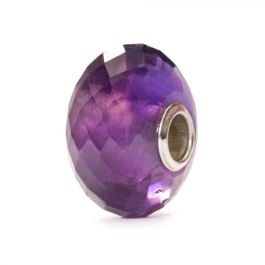 Beads Trollbeads TSTBE-20003 “Ametista” in pietra preziosa