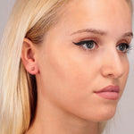 Mono Orecchino Donna La Petite Story LPS02ARQ120 in acciaio pvd gold con sfera Ø 4 mm collezione Single Earrings - immagine 4