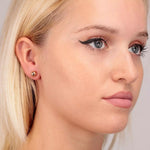 Mono Orecchino Donna La Petite Story LPS02ARQ125 in acciaio pvd rose gold con sfera Ø 8 mm collezione Single Earrings - immagine 4