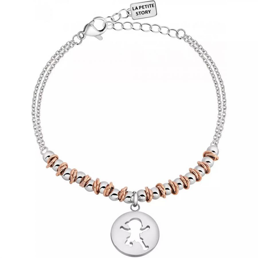 Bracciale Donna LA PETITE STORY  collezione Family  -  LPS05AQL04