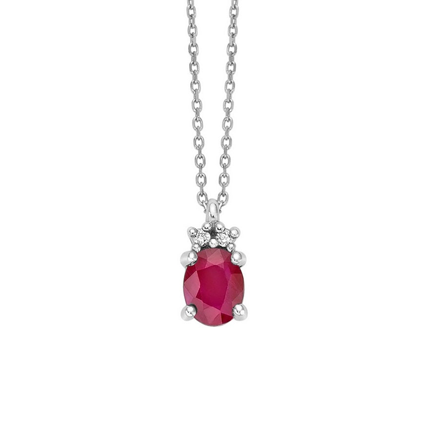 Collana Donna MILUNA Gemme 375 - CLD4660X